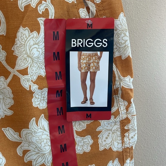 Briggs 5” inseam orange shorts - Picture 3 of 4